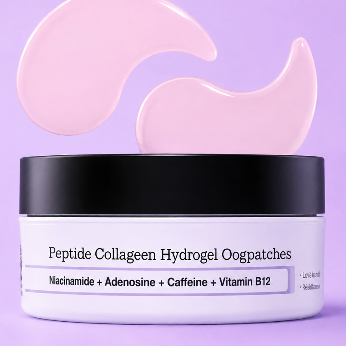 Hydrogel oogpatch tegen rimpels